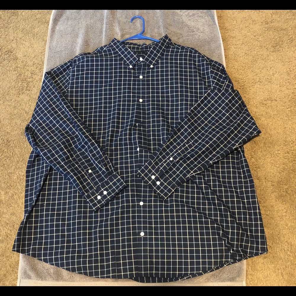 Big & Tall Croft & Barrow  Button shirt 4XL 4XB 4X